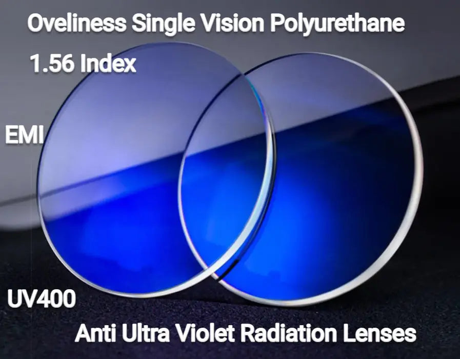 1.56 Index Single Vision Clear Anti Ultra Violet Radiation Lenses — view 1 | Rx Spectacle
