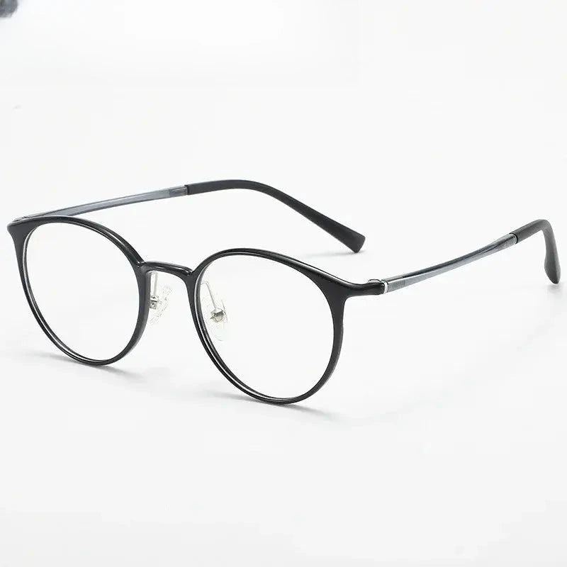 Women's Round Full Rim Ultem Prescription Glasses 11638 — view 8 | Rx Spectacle