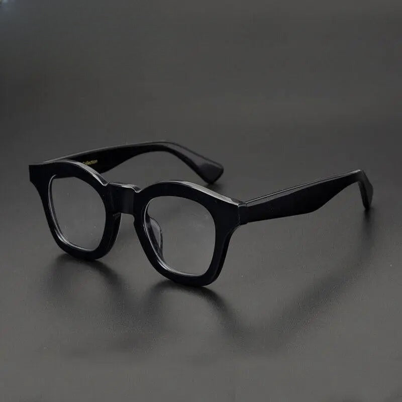 Unisex Round Full Rim Acetate Prescription Glasses Zxyj16 — view 10 | Rx Spectacle