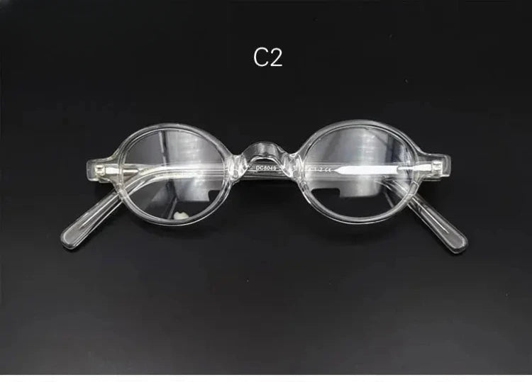 Women's Oval Full Rim Acetate Prescription Glasses 528134 — view 5 | Rx Spectacle