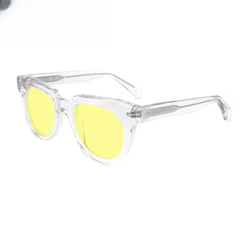 Unisex Square Full Rim Acetate Prescription Glasses Mo17 — view 29 | Rx Spectacle