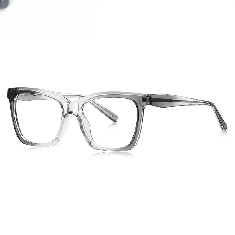 Unisex Square Full Rim Titanium Prescription Glasses 40003 — view 8 | Rx Spectacle