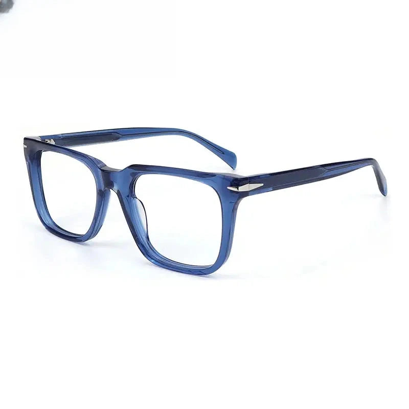 Unisex Square Full Rim Acetate Prescription Glasses Gxyj1542 — view 6 | Rx Spectacle