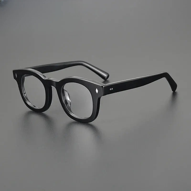 Unisex Square Full Rim Acetate Prescription Glasses Gxyj1537 — view 4 | Rx Spectacle