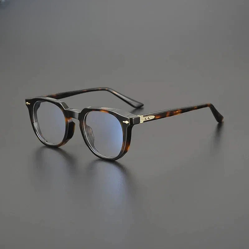 Unisex Square Full Rim Acetate Prescription Glasses G7003 — view 6 | Rx Spectacle