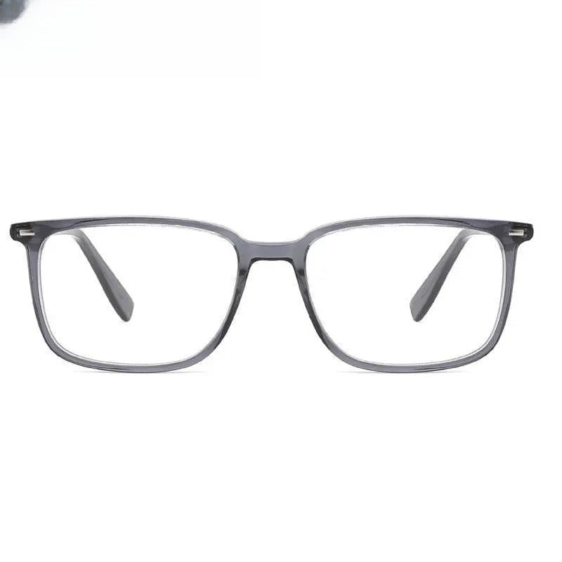Unisex Square Full Rim Acetate Prescription Glasses 9021 — view 10 | Rx Spectacle