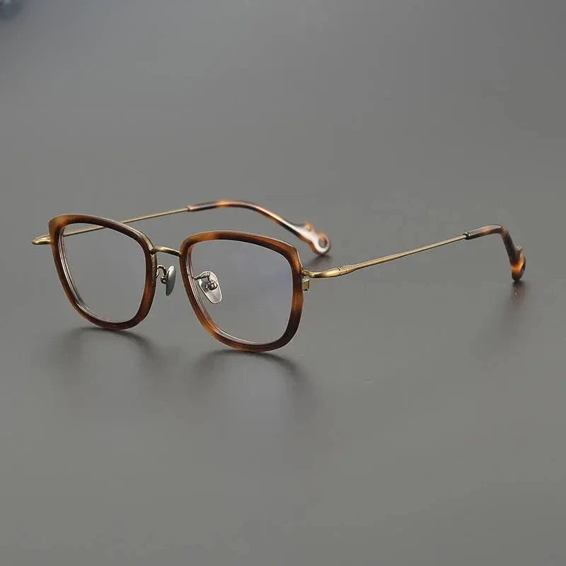Unisex Cat Eye Full Rim Titanium Prescription Glasses Gxyj1458 — view 6 | Rx Spectacle