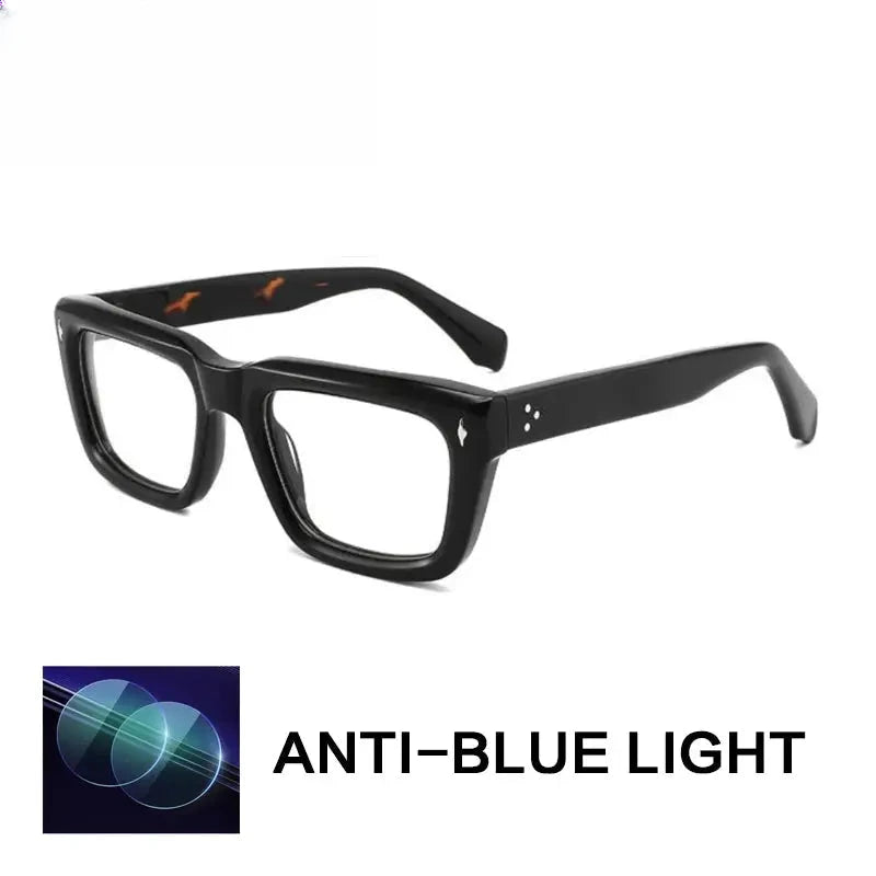 Unisex Browline Full Rim Acetate Reading Glasses 882222 — view 8 | Rx Spectacle