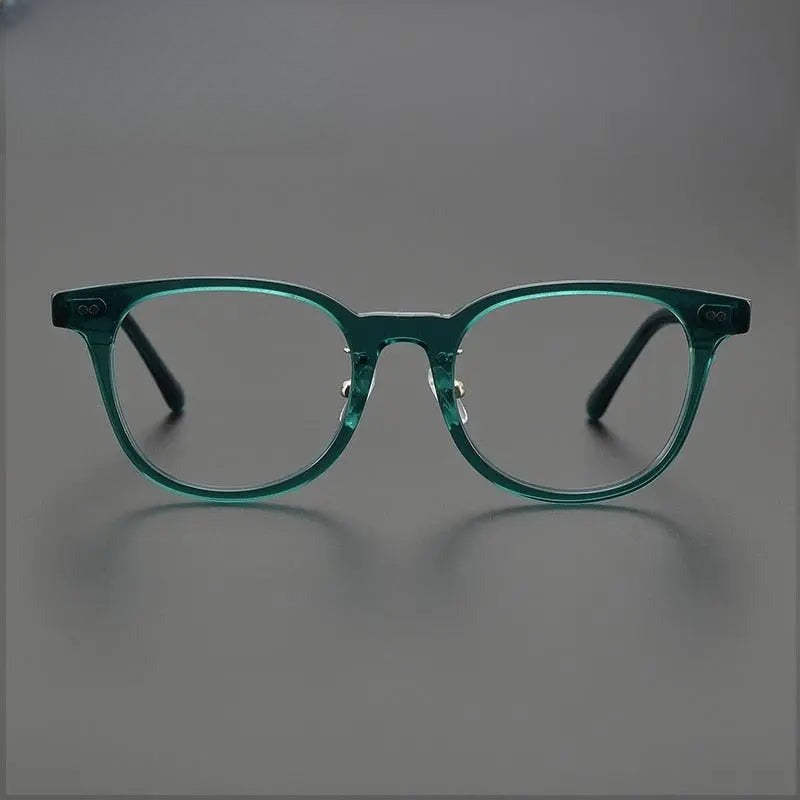 Unisex Round Full Rim Acetate Prescription Glasses Gxyj1042 — view 9 | Rx Spectacle