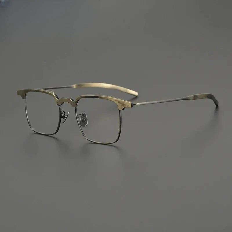 Women's Browline Full Rim Titanium Prescription Glasses 785860 — view 5 | Rx Spectacle