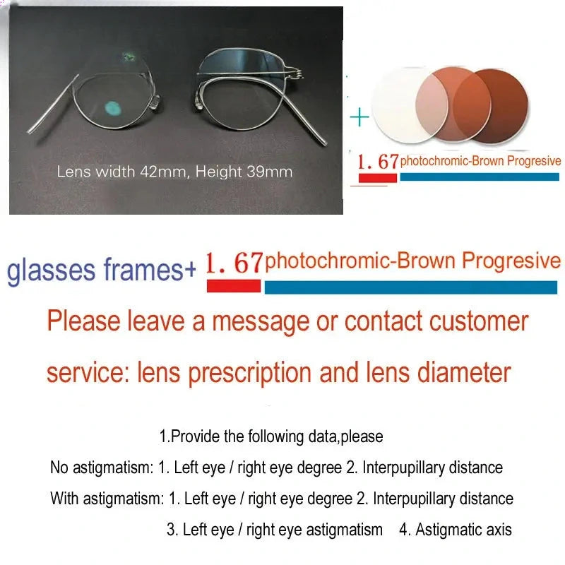 Unisex Oval Full Rim Stainless Steel Prescription Glasses 61457 — view 16 | Rx Spectacle