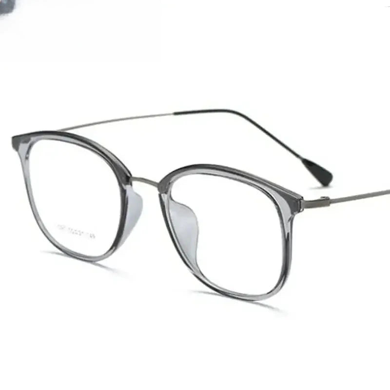 Unisex Square Full Rim Titanium Prescription Glasses 851097 — view 7 | Rx Spectacle