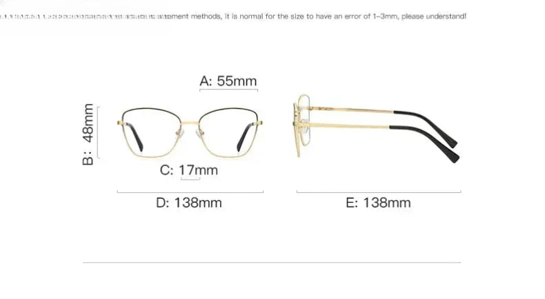 Unisex Square Full Rim Titanium Reading Glasses 3087 — view 14 | Rx Spectacle