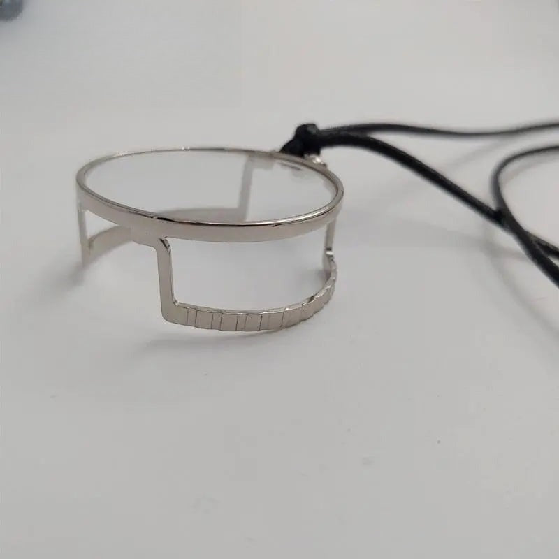Unisex Round Full Rim Alloy Reading Glasses Y046 — view 8 | Rx Spectacle