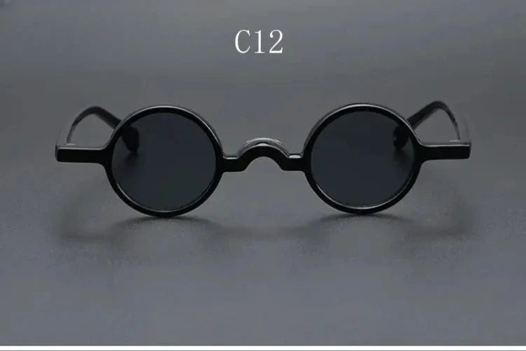 Unisex Round Full Rim Acetate Prescription Glasses 2534 — view 18 | Rx Spectacle