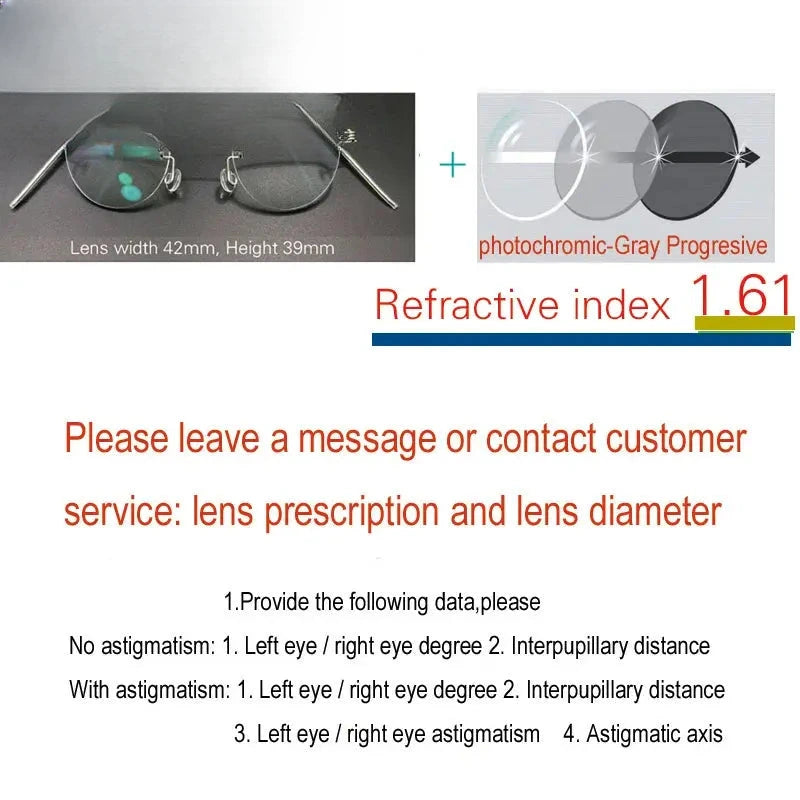 Unisex Oval Rimless Stainless Steel Screwless Prescription Glasses 313533 — view 14 | Rx Spectacle