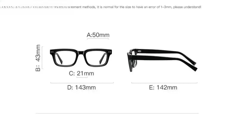 Unisex Square Full Rim TR90 Reading Glasses 2169 — view 14 | Rx Spectacle