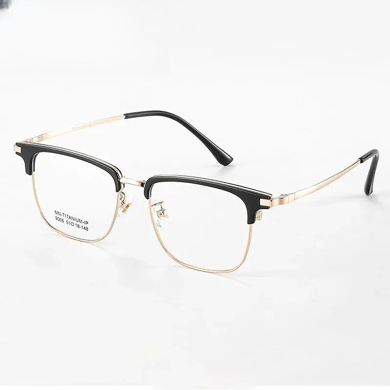 Unisex Polygon Full Rim Acetate Prescription Glasses 679007 — view 7 | Rx Spectacle