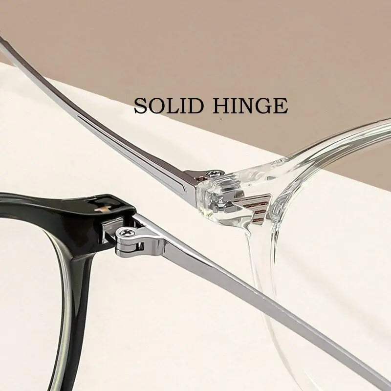 Unisex Square Full Rim TR90 Prescription Glasses 01247 — view 12 | Rx Spectacle