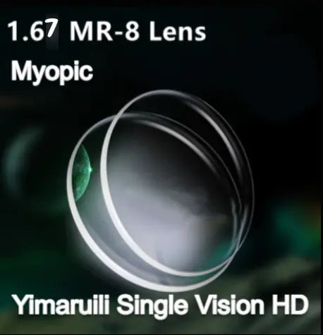 MR-8 Single Vision 1.61 Index Clear Lenses — view 10 | Rx Spectacle