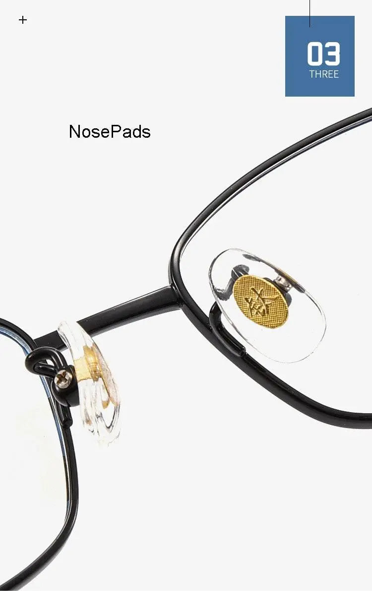Men's Full Rim Titanium Prescription Glasses 8508 — view 18 | Rx Spectacle