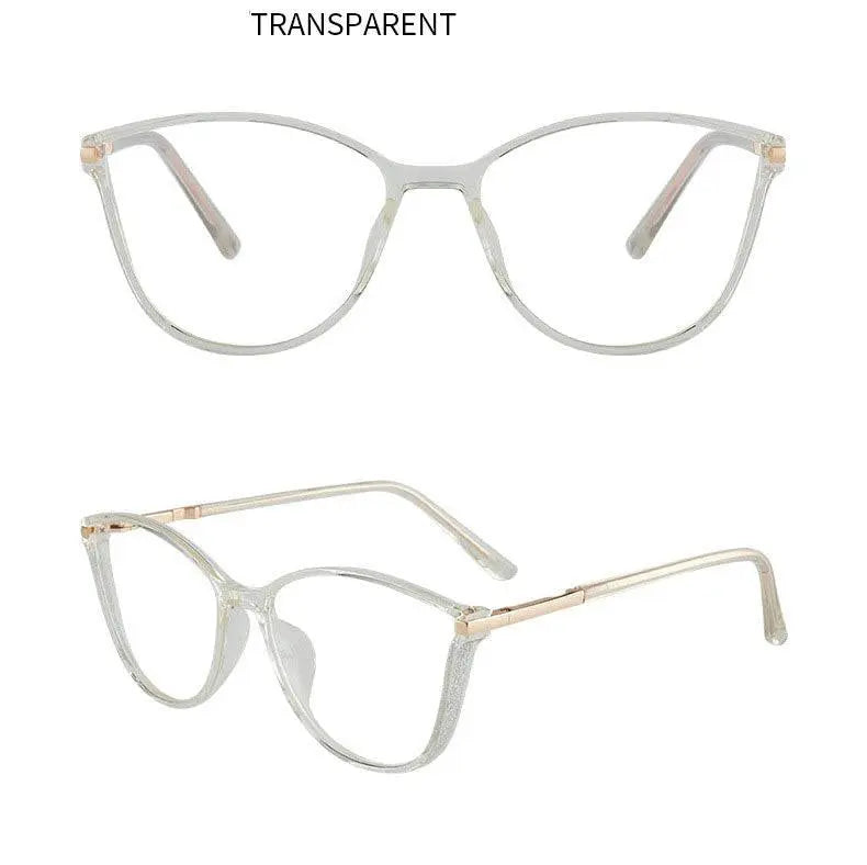 Women's Cat Eye Full Rim TR90 Prescription Glasses 7041 — view 21 | Rx Spectacle