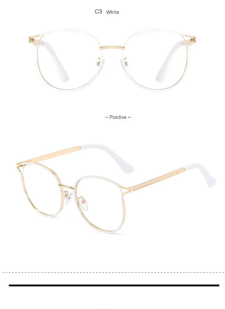 Women's Cat Eye Full Rim TR90 Prescription Glasses 95785 — view 18 | Rx Spectacle