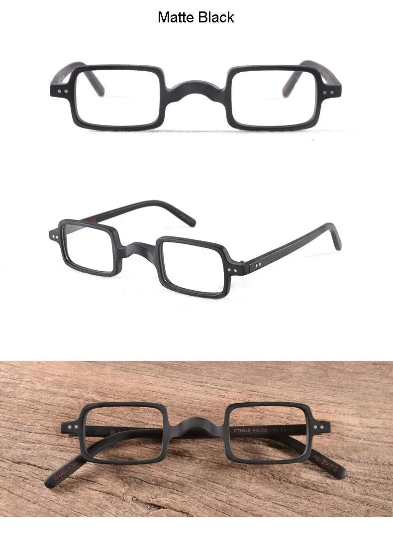 Unisex Square Full Rim Acetate Prescription Glasses Ft6016 — view 15 | Rx Spectacle