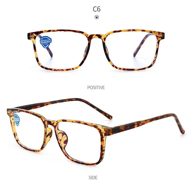 Unisex Square Full Rim TR90 Prescription Glasses 8839 — view 19 | Rx Spectacle