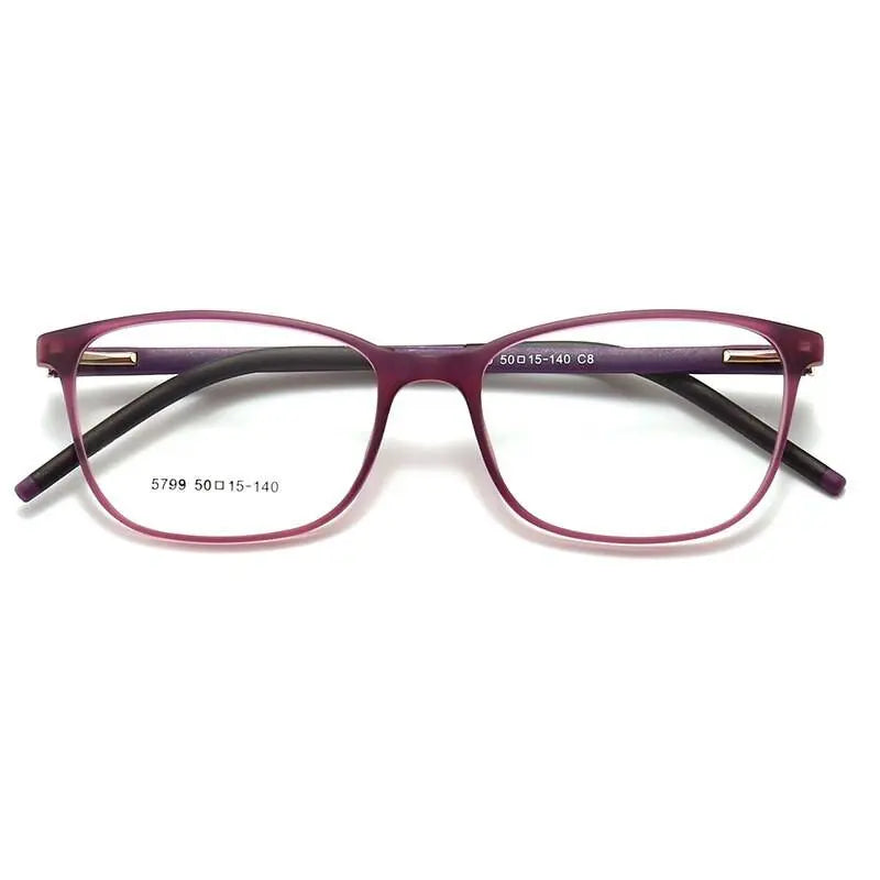 Unisex Full Rim Resin Prescription Glasses 5799 — view 10 | Rx Spectacle