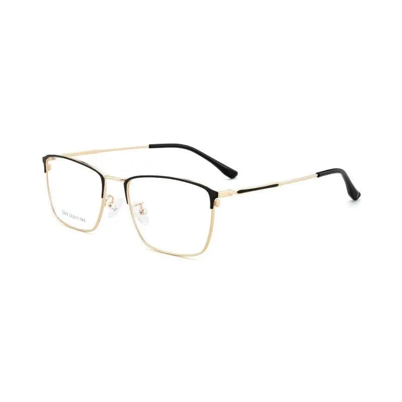 Men's Square Full Rim Acetate Prescription Glasses 5059 — view 10 | Rx Spectacle