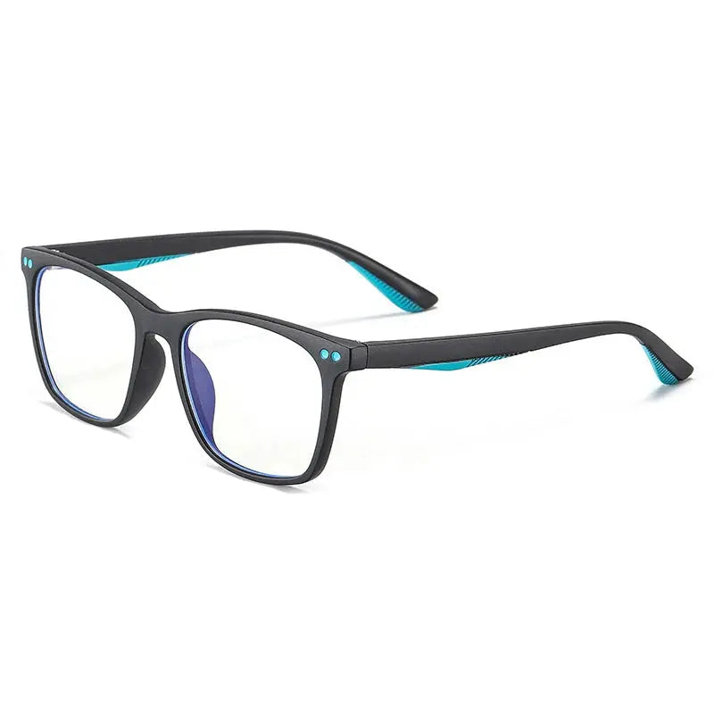 Unisex Square Full Rim TR90 Prescription Glasses 45103 — view 6 | Rx Spectacle