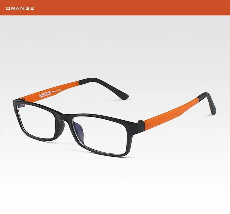 Unisex Square Full Rim Titanium Prescription Glasses 1302 — view 22 | Rx Spectacle