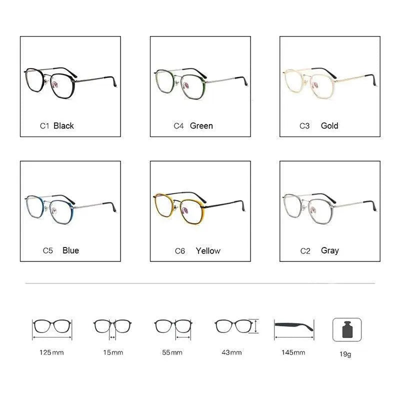 Unisex Round Full Rim Acetate Prescription Glasses 1718063 — view 11 | Rx Spectacle