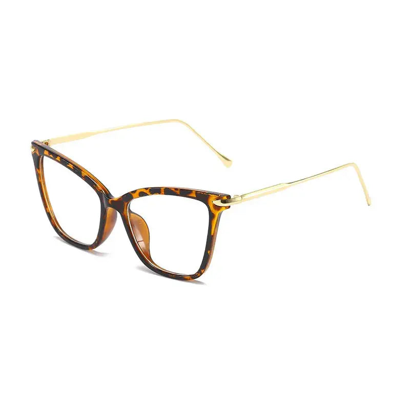 Women's Cat Eye Full Rim Alloy Prescription Glasses 97024 — view 7 | Rx Spectacle