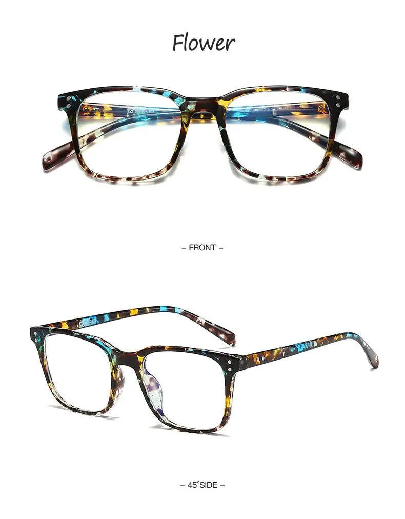 Unisex Square Full Rim TR90 Prescription Glasses 6328 — view 25 | Rx Spectacle