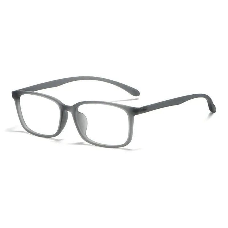 Unisex Square Full Rim Titanium Prescription Glasses 98007 — view 6 | Rx Spectacle