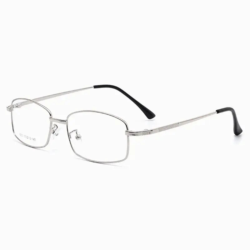Women's Oval Full Rim Alloy Prescription Glasses 82019 — view 6 | Rx Spectacle
