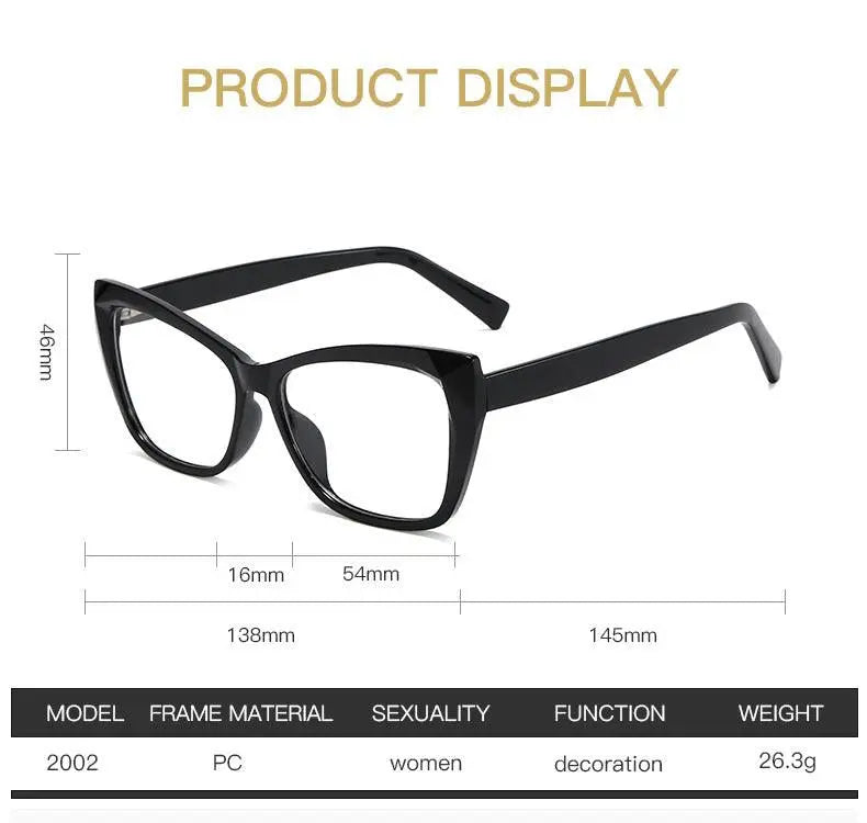 Women's Cat Eye Full Rim Acetate Prescription Glasses 2002 — view 13 | Rx Spectacle
