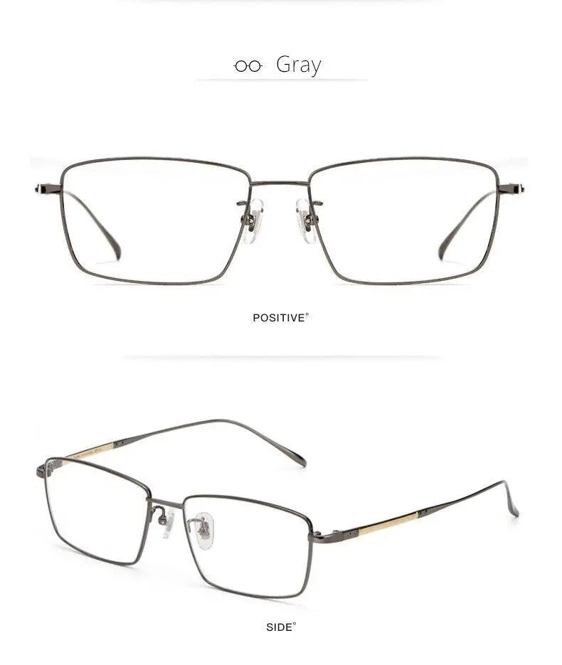 Men's Full Rim Titanium Prescription Glasses CK1045 — view 16 | Rx Spectacle