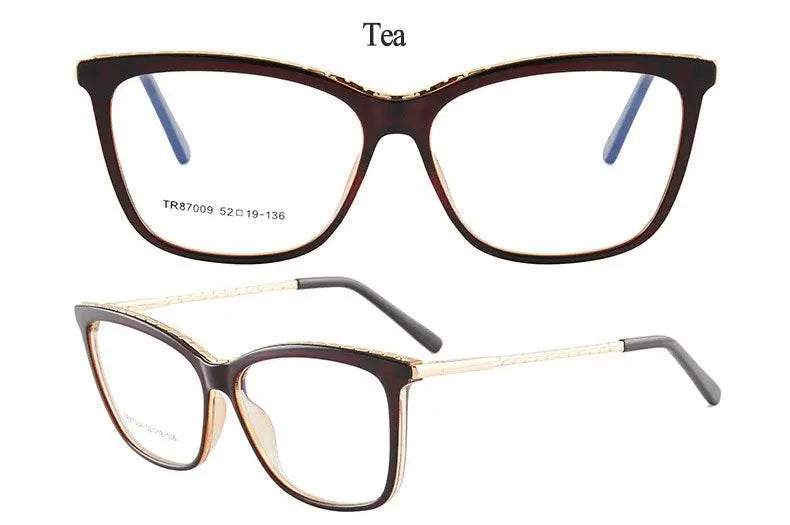 Square Full Rim TR90 Prescription Glasses 7009 — view 21 | Rx Spectacle