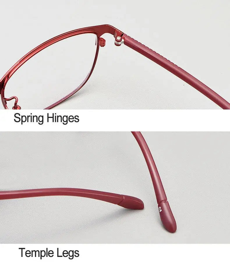 Women's Square Full Rim TR90 Prescription Glasses 3569 — view 18 | Rx Spectacle
