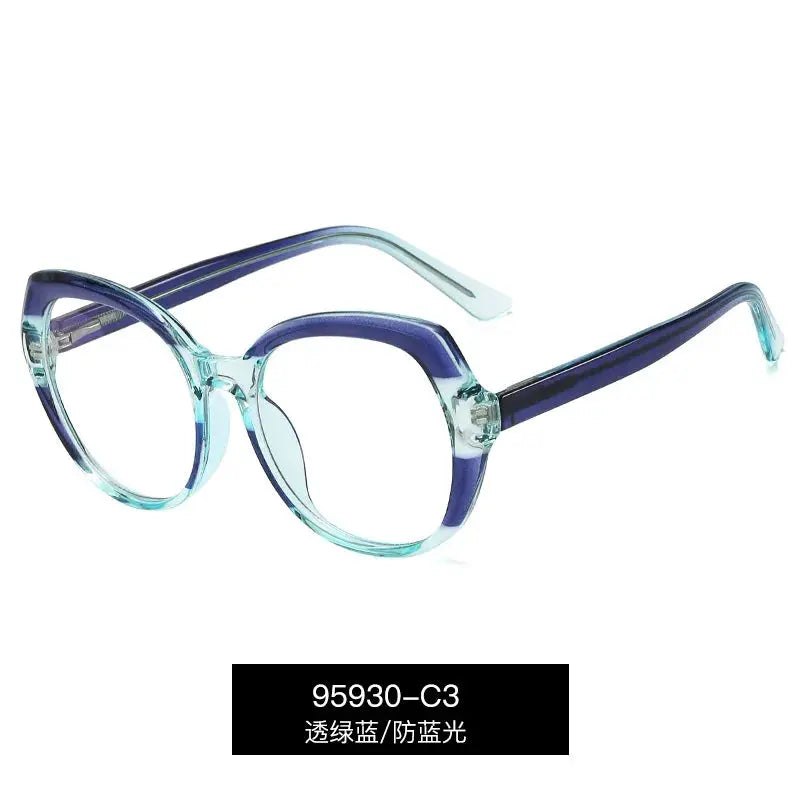 Women's Oval Full Rim TR90 Prescription Glasses 795930 — view 8 | Rx Spectacle