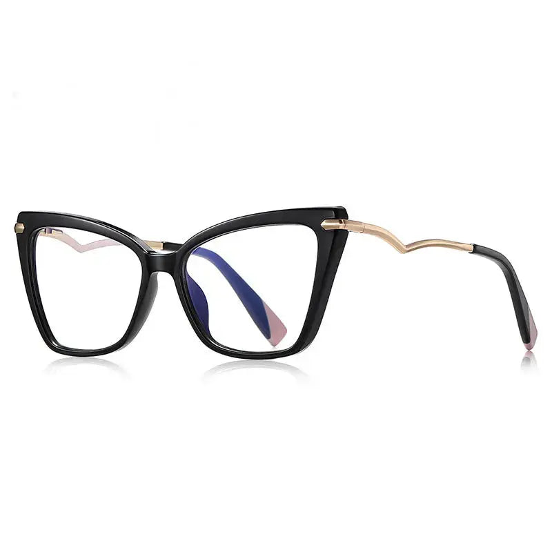 Women's Cat Eye Full Rim TR90 Prescription Glasses 21062 — view 7 | Rx Spectacle