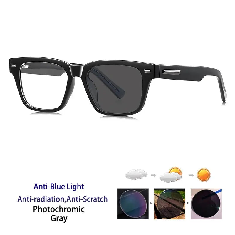 Unisex Square Full Rim Acetate Reading Glasses 421035 — view 7 | Rx Spectacle