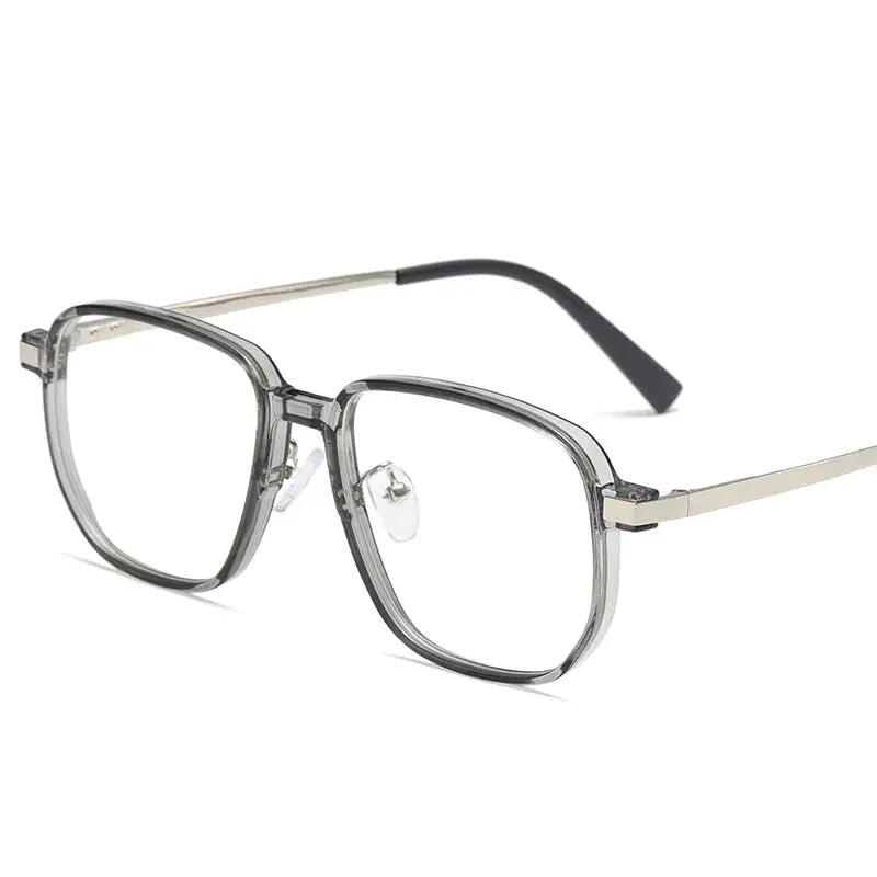 Unisex Square Full Rim Plastic Prescription Glasses 81285 — view 8 | Rx Spectacle