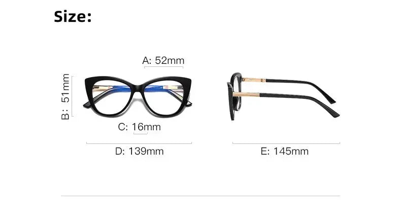 Unisex Cat Eye Full Rim Acetate Reading Glasses 2097 — view 16 | Rx Spectacle