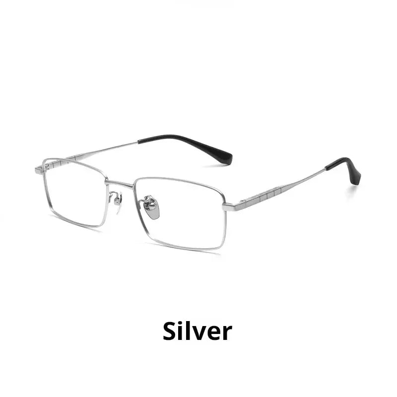 Women's Polygon Full Rim Titanium Prescription Glasses 766812 — view 6 | Rx Spectacle