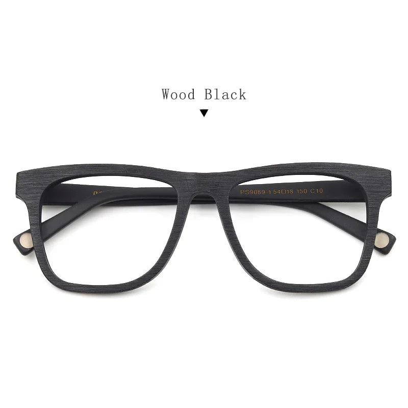 Men's Square Full Rim Acetate Prescription Glasses 908900 — view 5 | Rx Spectacle