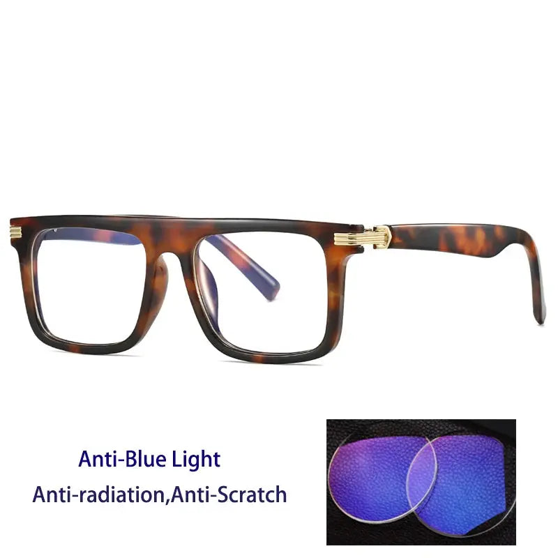 Unisex Browline Full Rim Prescription Glasses 226100 — view 7 | Rx Spectacle